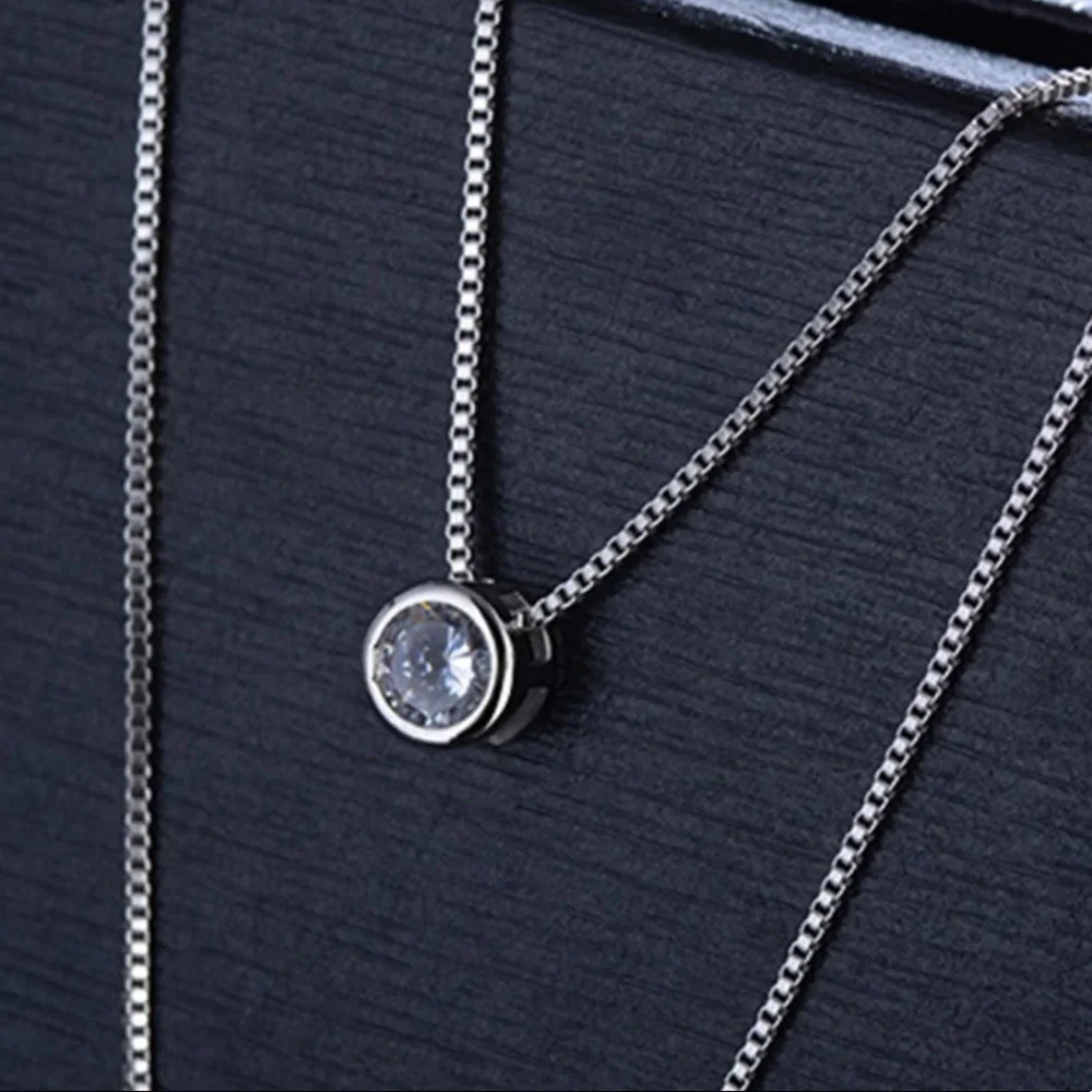 🔥Insta double layer chain heart pendant necklace - Picture 5 of 7